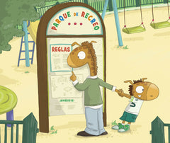 Percy juego con cuidado (destrezas de salud y seguridad / seguridad en los parques de recreo)