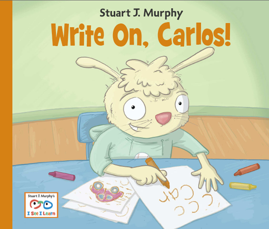 Write On, Carlos (cognitive skills, writing your name)